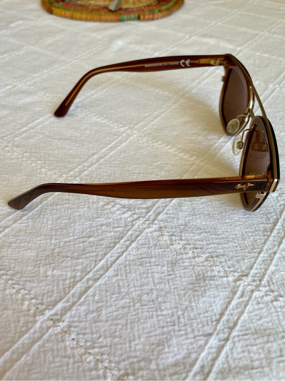 Maui Jim Brown Relaxation Mode Espresso Polarized Sunglasses - Picture 4 of 6